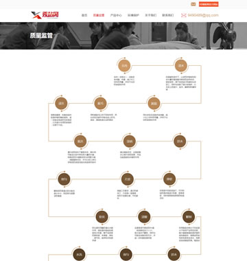 大图-X90-皮衣皮革生产类工业企业织梦模板